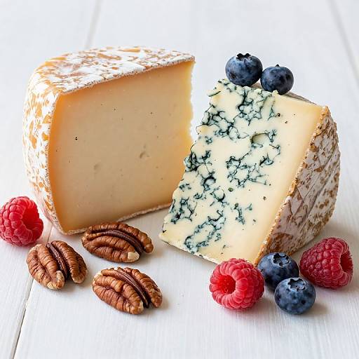 Cheese and Berry Platter Delight