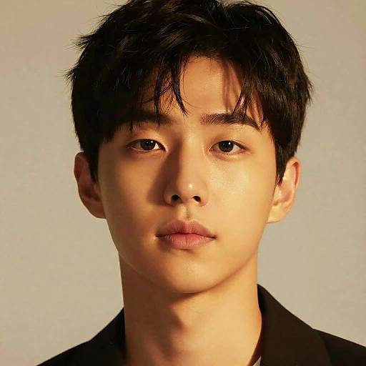 Handsome Korean Actor Inspired Portrait