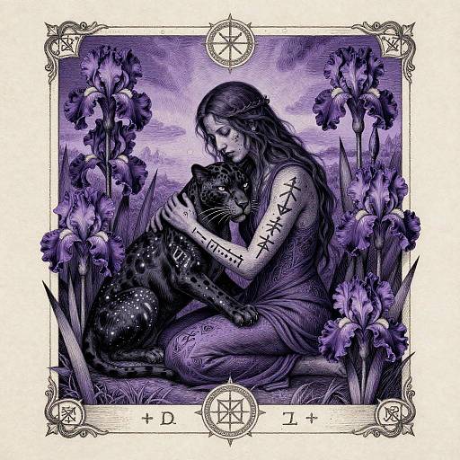 Mystical Sorcerer with Black Panther