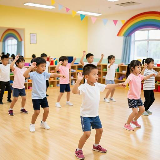 Joyful Preschool Dance Celebration