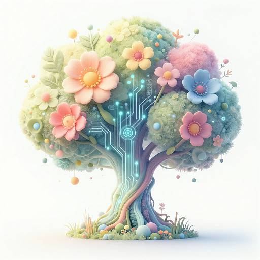 Harmonious Blend of Organic and Digital