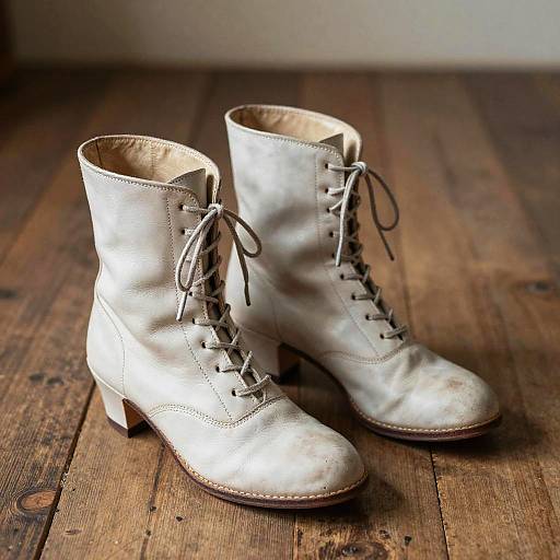 1850s Victorian Women's Leather Boots