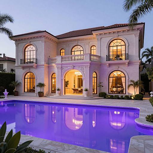 Luxurious French Mansion in Beverly Hills