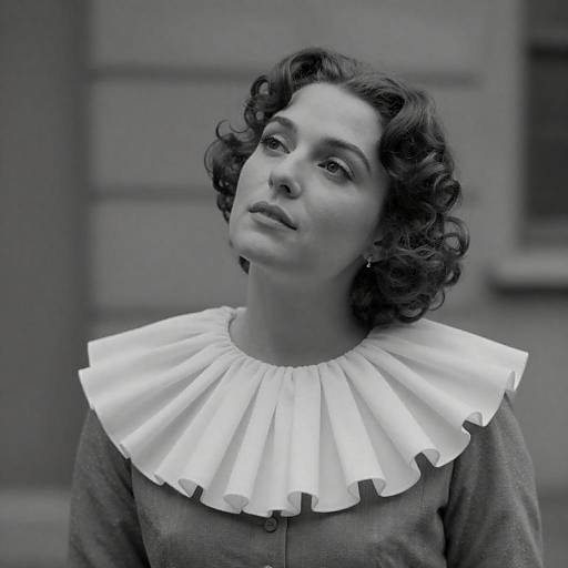 Vintage Elegance in Black and White