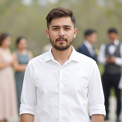 Summer Wedding Guest Portrait