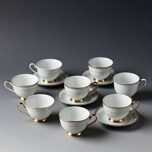 Vintage Collection of Antique Cups
