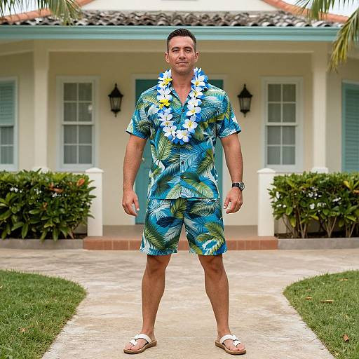 Tropical Island Party Costume