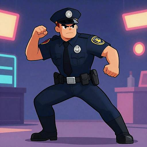 DC Beat Cop Inspired by Moby Dick