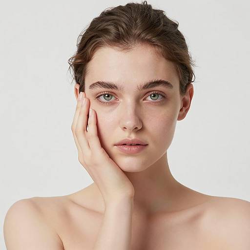 Elegant Portrait of Young Woman