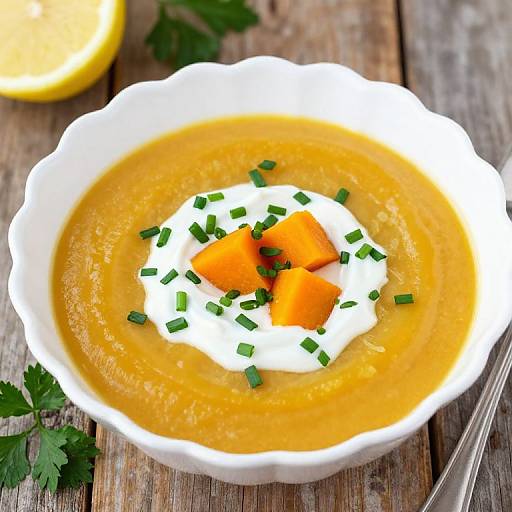 Golden Winter Squash and Fennel Soup