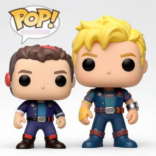 Vibrant AI Funko Pop Figures