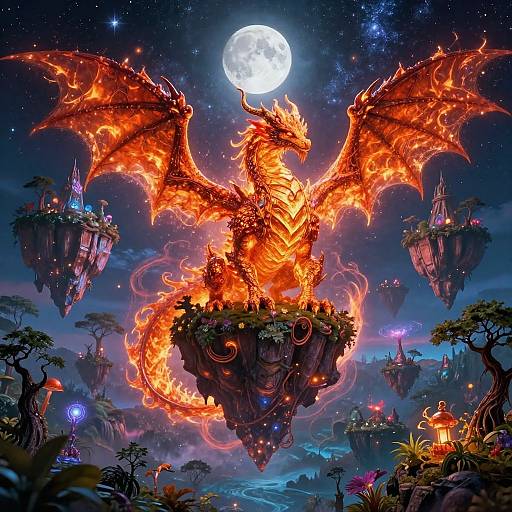 Epic Mystical Floating Islands