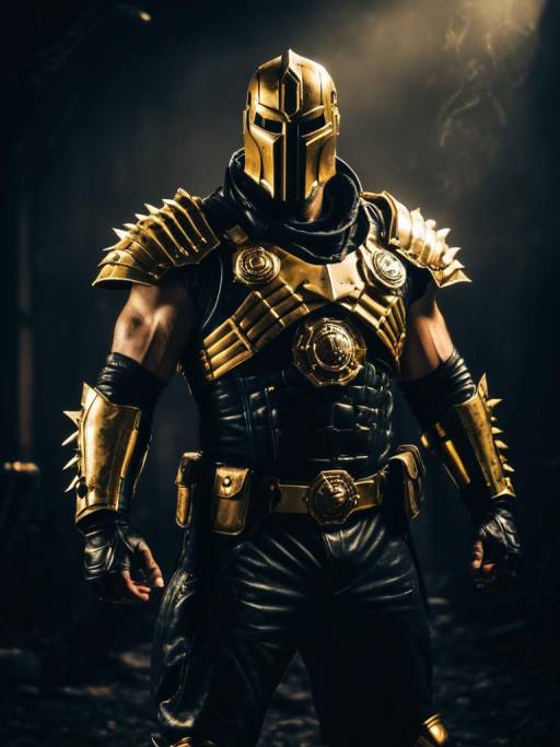 Realistic Napalm Man Cosplay Photo