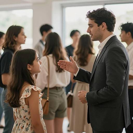 Social Gathering Captured in Natural Light