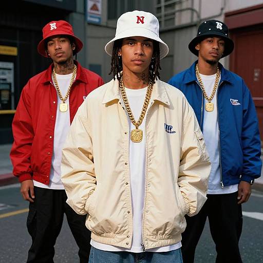 90s Hip-Hop Vanilla Ice Style