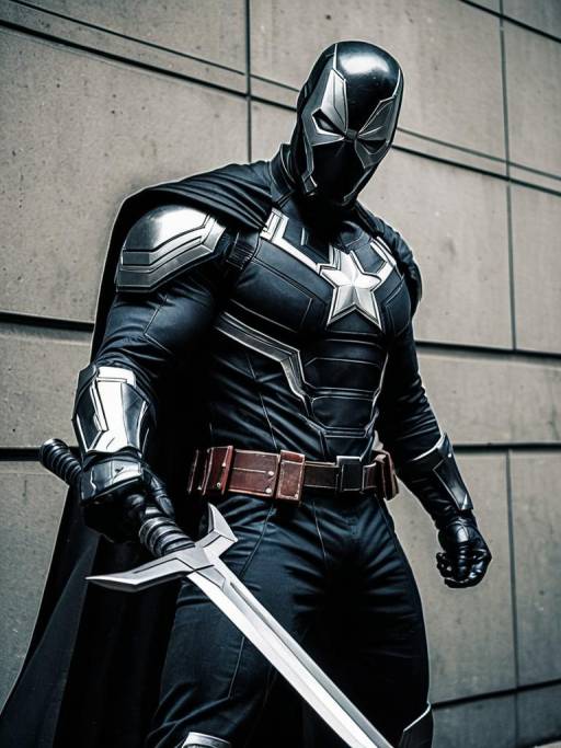 Realistic Blade Cosplay Photography