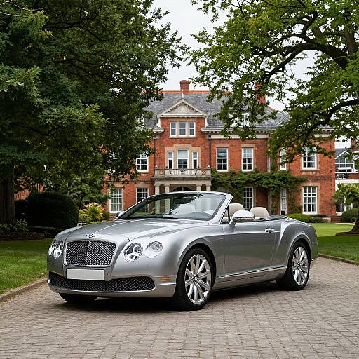 Elegant 2008 Bentley Azure Convertible Scene