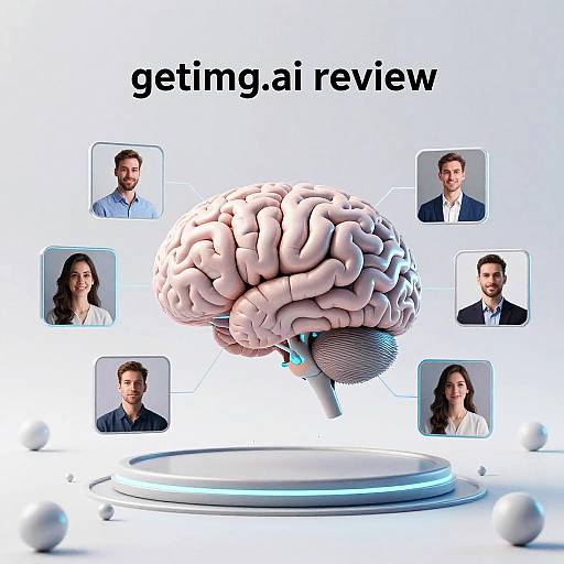 AI Brain Artwork for getimg.ai Review