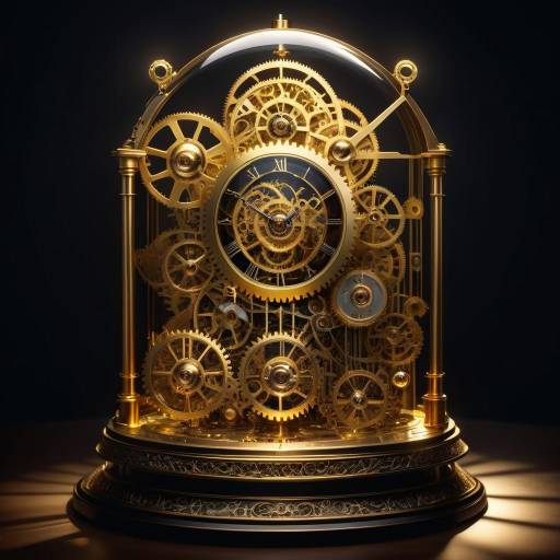 Ethereal Clockwork Automaton in Chiaroscuro Ethereal Clockwork Automaton in Chiaroscuro
