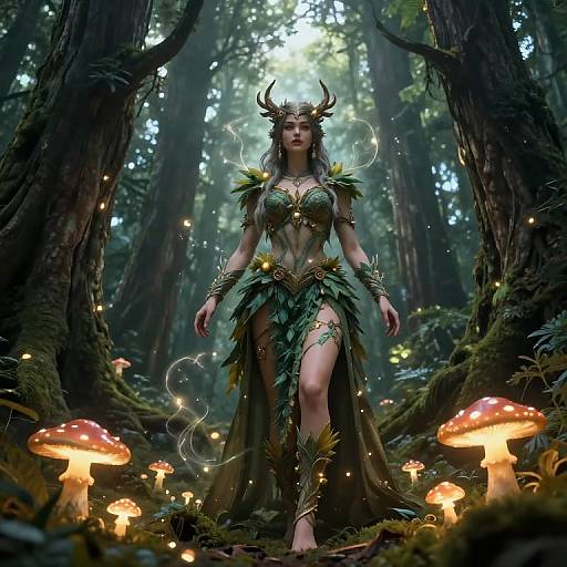 Sarli as Ancient Forest Guardian