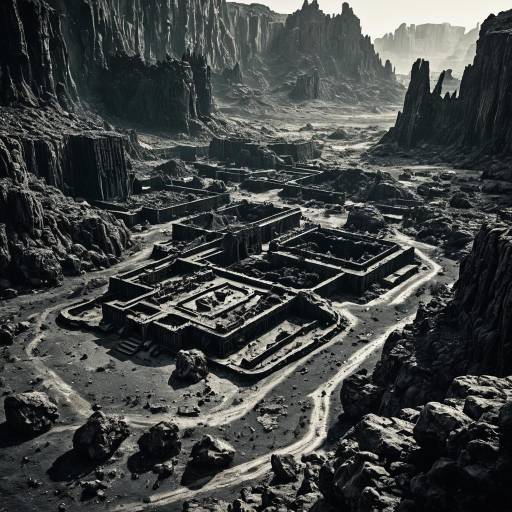 Post-Apocalyptic Desert Ruins