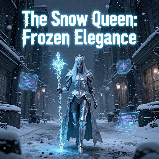 Retro-Futuristic Dark Fantasy Cover