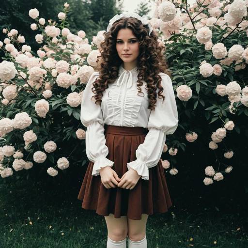 Elegant Bloom Cosplay Costume Design
