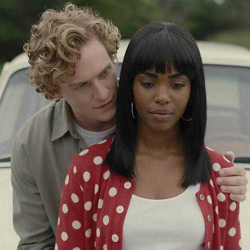 Intimate Moment Between Diverse Friends