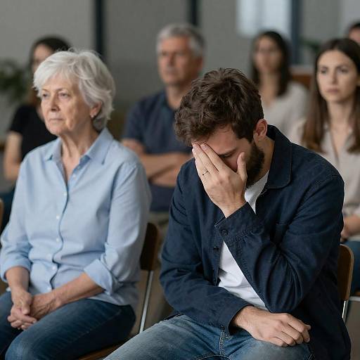 Candid Group Photo in Soft Lighting