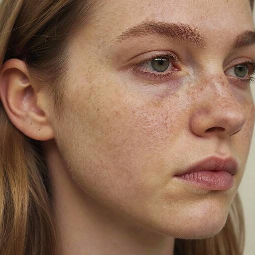 Hyperrealistic Close-Up Skin Texture