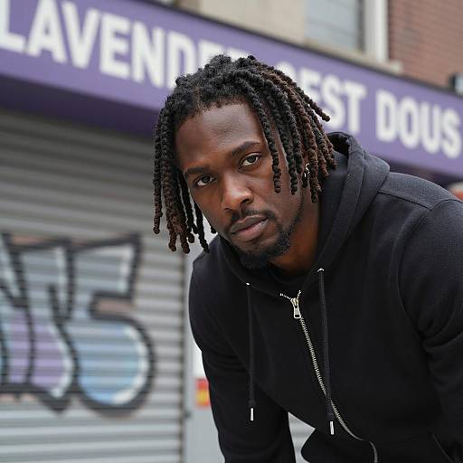 Confident Man in Urban Setting