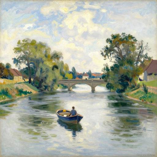 Alfred Sisley Seine at Bougival