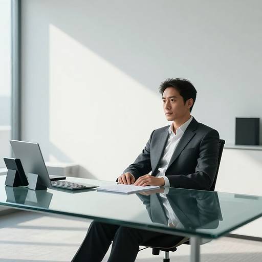 Sleek Executive Office Interior