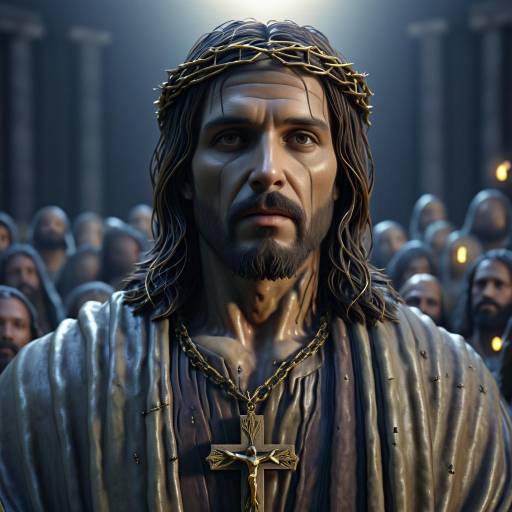 Jesus Christ with Crown of Thorns