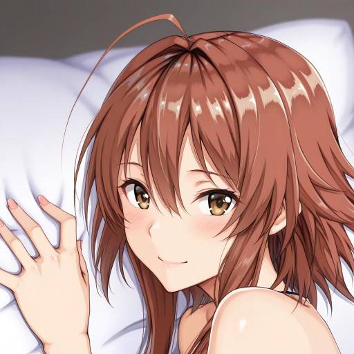 Illustration of Amagase touma, idolmaster in the style of Amagi (amagi626)