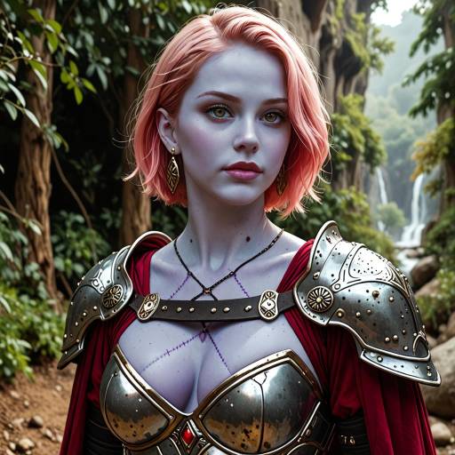 Fantasy Warrior Woman in Armor