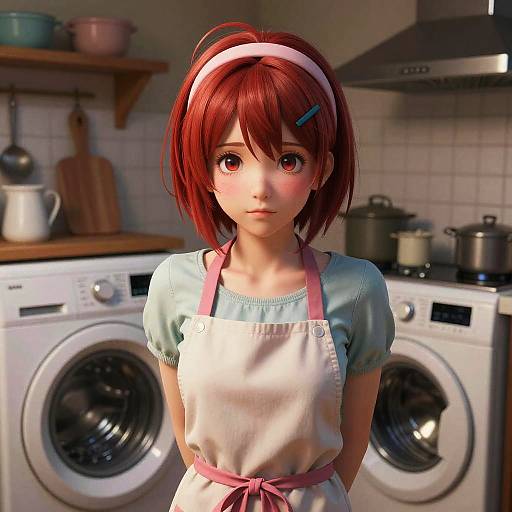 Intricate CG Artwork of Haruno Sakura