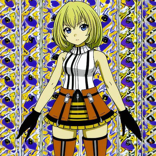 Illustration of Ashelia b'nargin dalmasca, final fantasy in the style of Mame1645