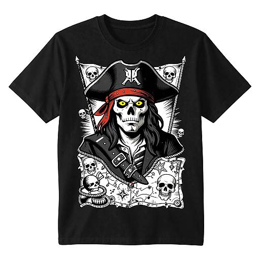 Corsair Pirate Vector T-Shirt Design