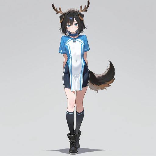 Powerful Stag Boy with Velvet Antlers Powerful Stag Boy with Velvet Antlers