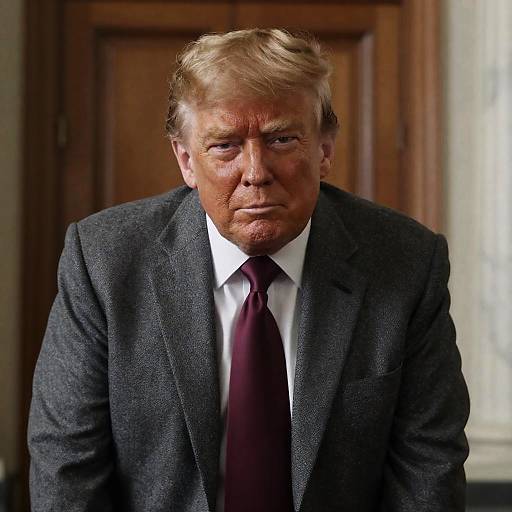 Confident Middle-Aged Man in Suit