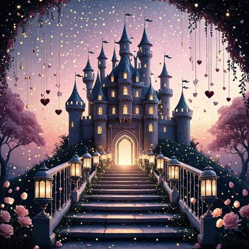 Valentine’s Day Fantasy Pearl Castle
