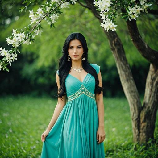 Realistic Jasmine Costume in Nature
