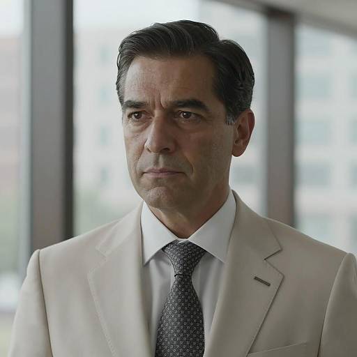 Serious Portrait of a Businessman