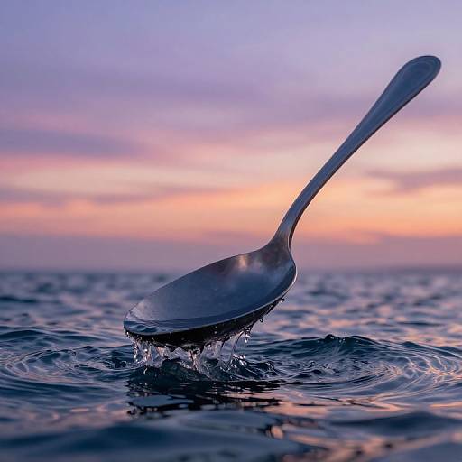 Ocean Stirring Enormous Spoon Fantasy