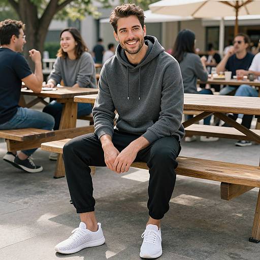 Casual Urban Style with Analog Film