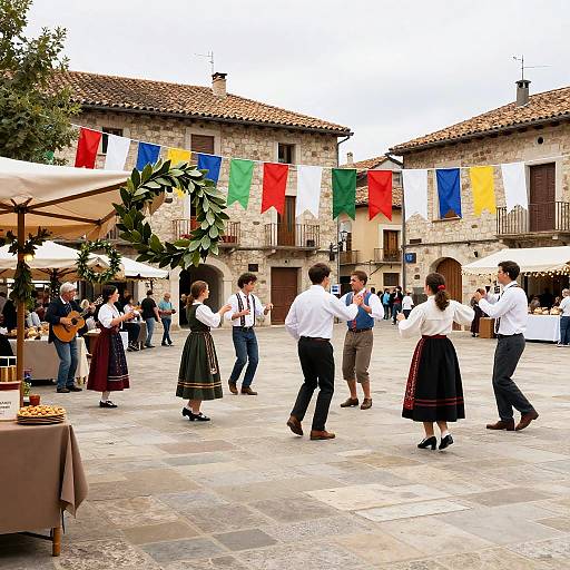Laureles Festival in Charming Town Square