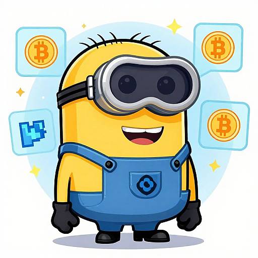 Quirky Minion NFT with VR Crypto