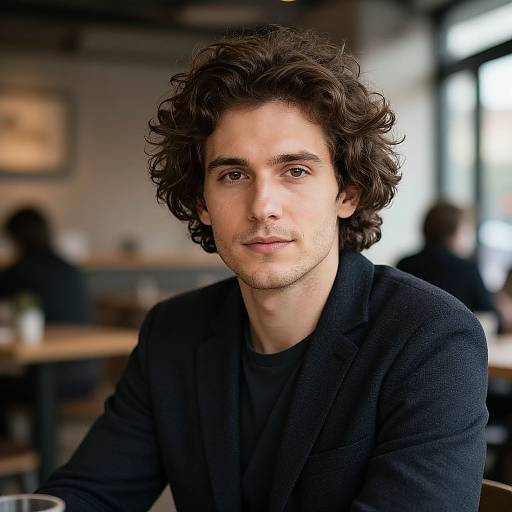 Classic Natural Hair in Urban Café