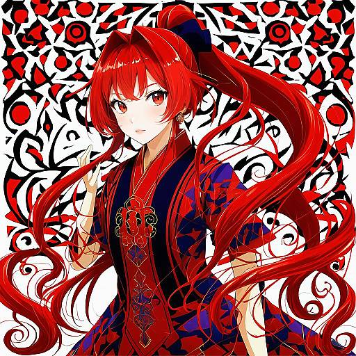 Illustration of Corticarte apa lagranges, shinkyoku soukai polyphonica in the style of Irohara mitabi